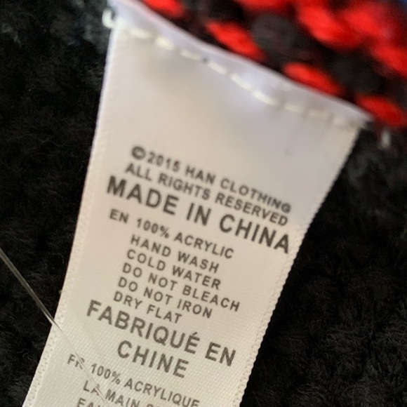 Fringe trim open draped sweater/cardigan - Picture 6 of 6